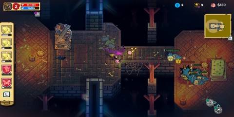 Fighting enemies in Nobody Saves the World