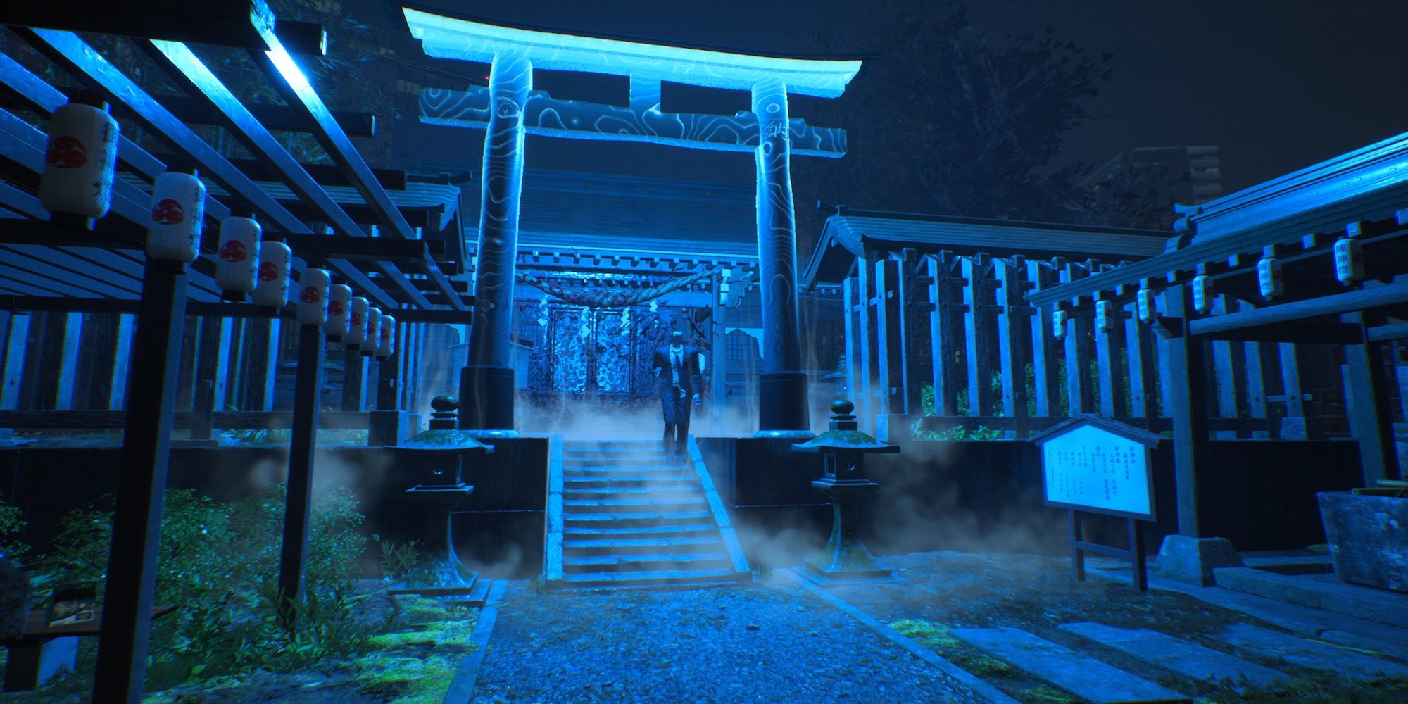 A shrine in Ghostwire Tokyo