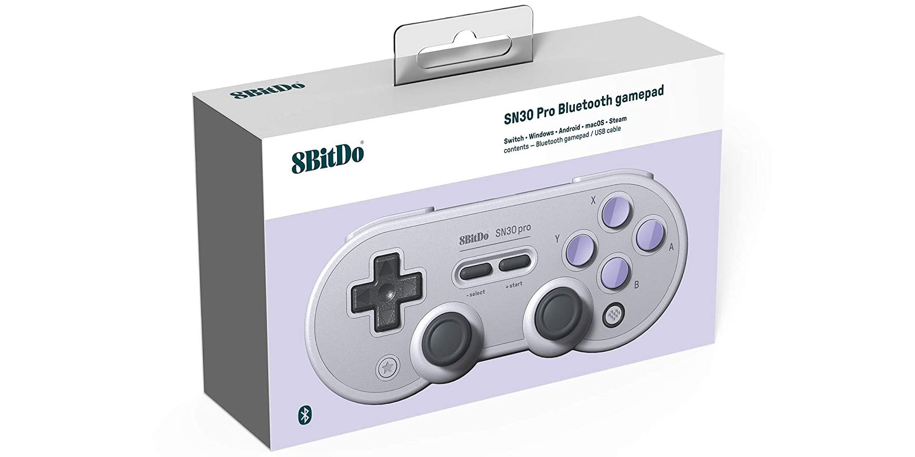 8Bitdo Sn30 Pro Bluetooth Gamepad (Sn Edition) - Nintendo Switch