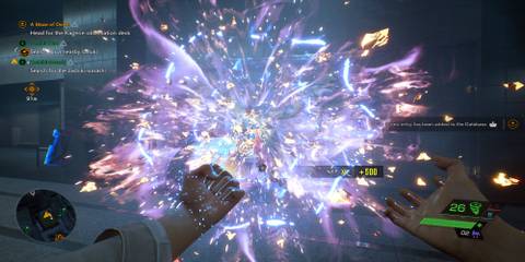 Fighting enemies in Ghostwire Tokyo