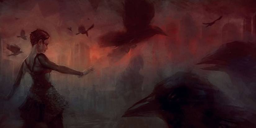 A character controller ravens in Vampire the Masquerade