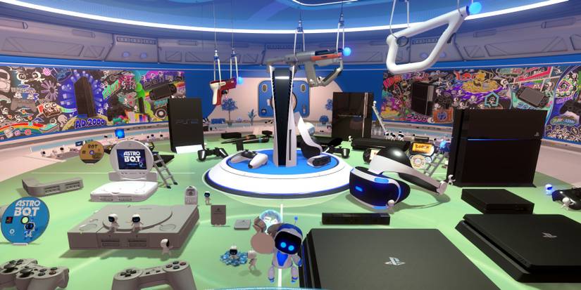 astro's playroom playstation 1 2 3 4 and 5