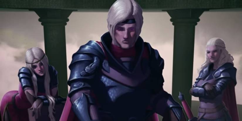 Game of Thrones Aegon the Conqueror and his siblings