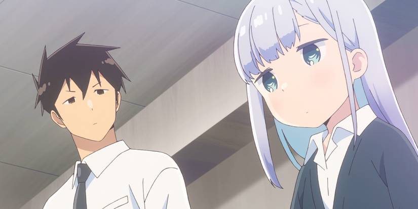 Aharen-san Is Indecipherable Raido and Aharen-san in class