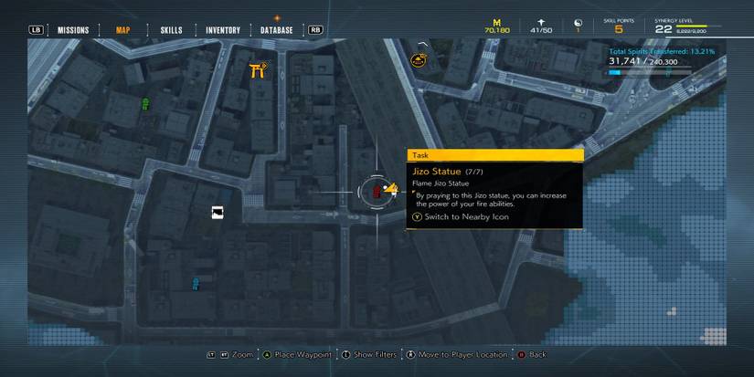 Ghostwire Tokyo Akitsu Fire Map