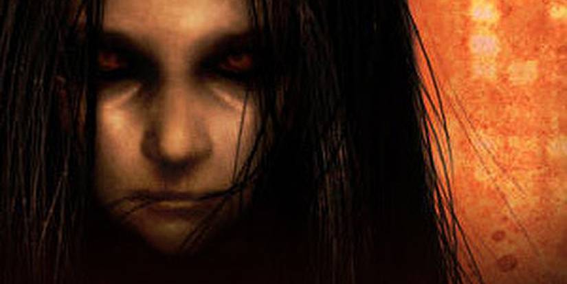 Extreme Closeup of Alma Wade FEAR