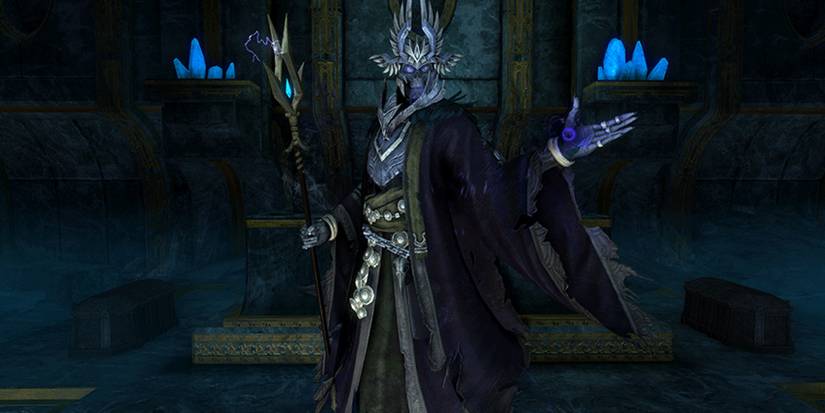 An Ayleid Lich in Skyrim