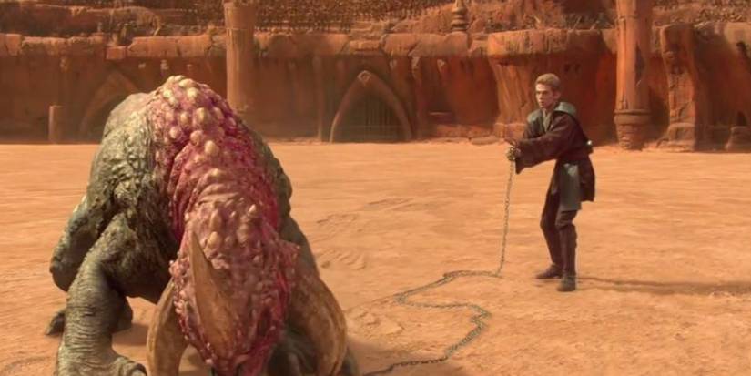 Anakin taming a reek