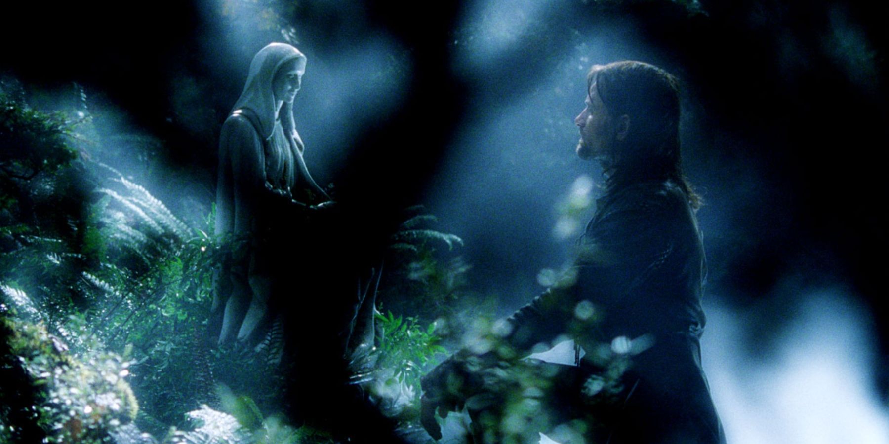 Aragorn at Gilraens Grave