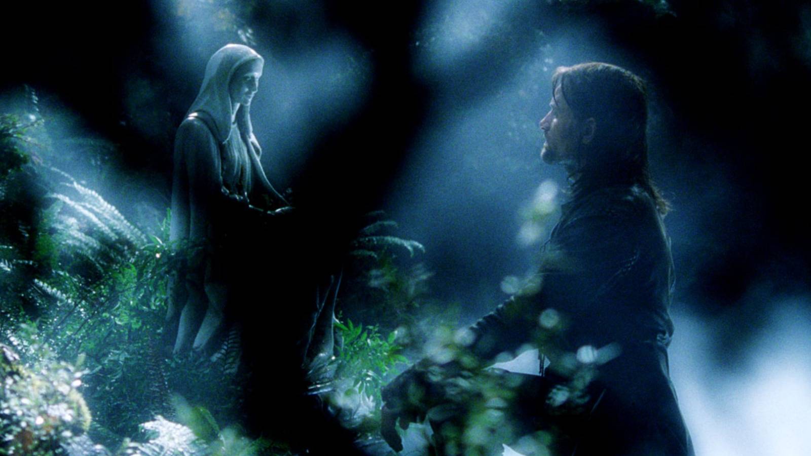 Aragorn at Gilraens Grave