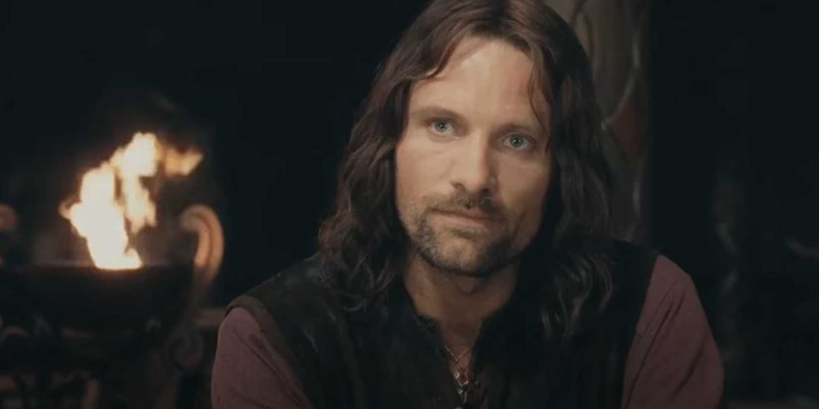 Aragorn challenges Theoden