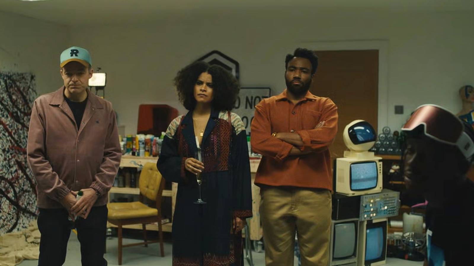 Earn Van Will looking at TJ Art Atlanta