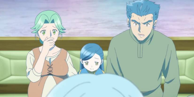 Ascendance of a Bookworm Myne and her Family speaking with Ferdinand