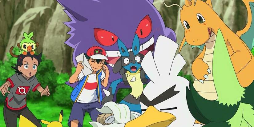 Ash and his journeys team