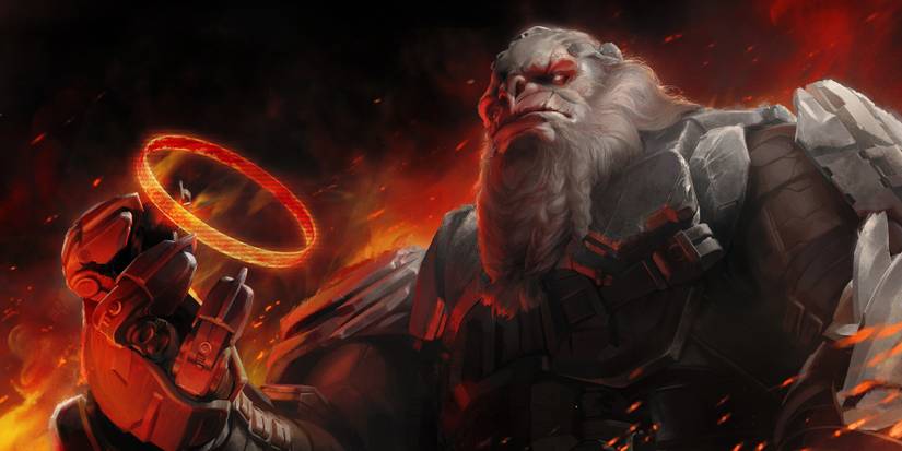 Atriox gaining power in Halo Infinite 