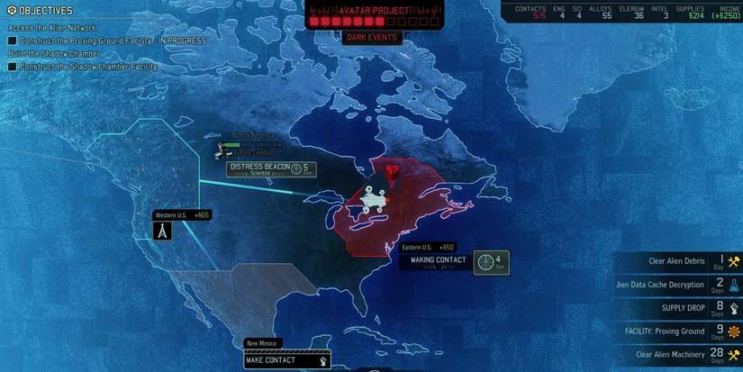 The Avatar Project Countdown Timer in Xcom 2