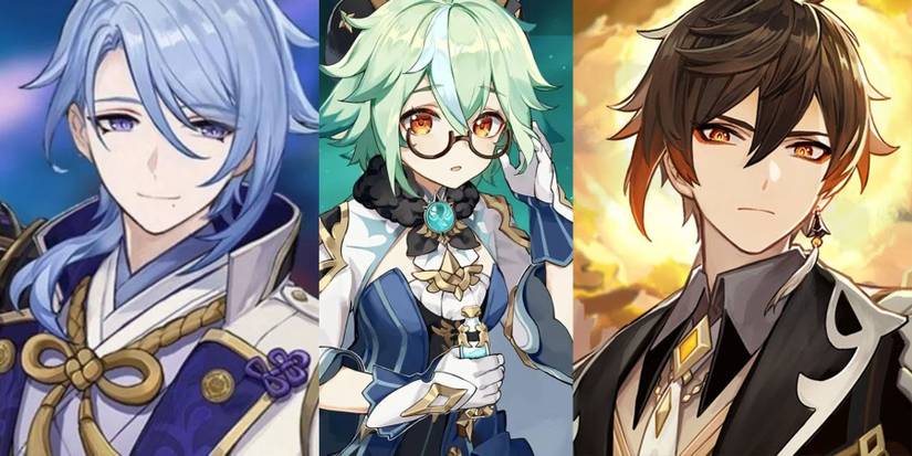 Ayato Sucrose Zhongli