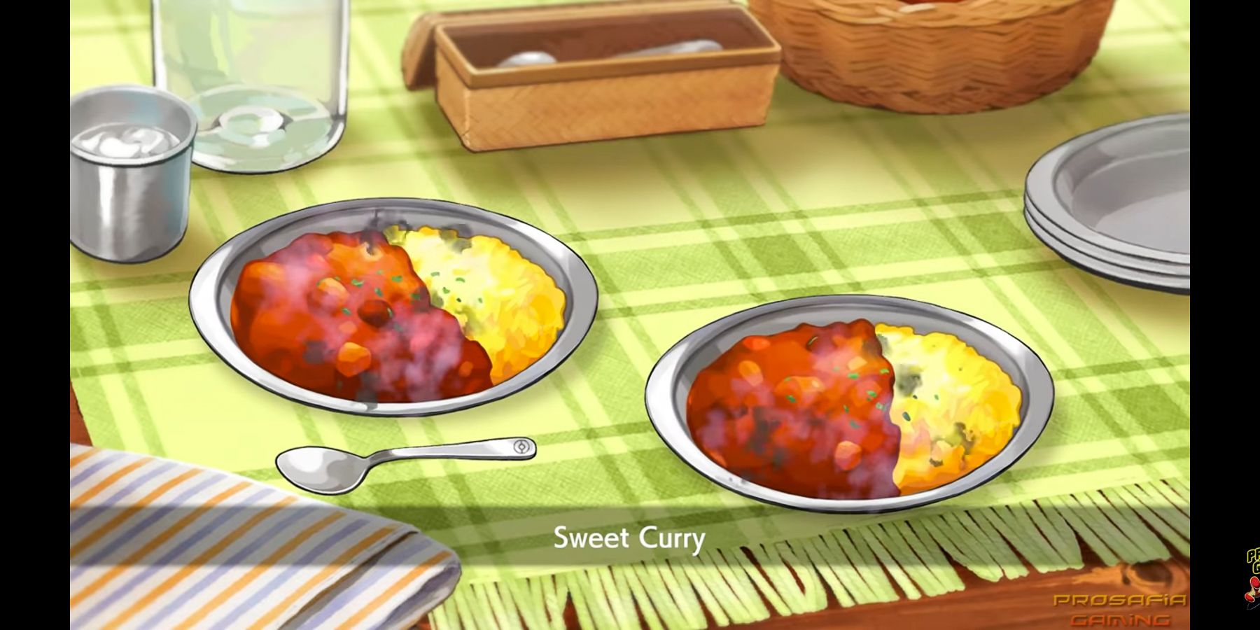 Black smoke rises from koffing class sweet curry in pokemon sword shield