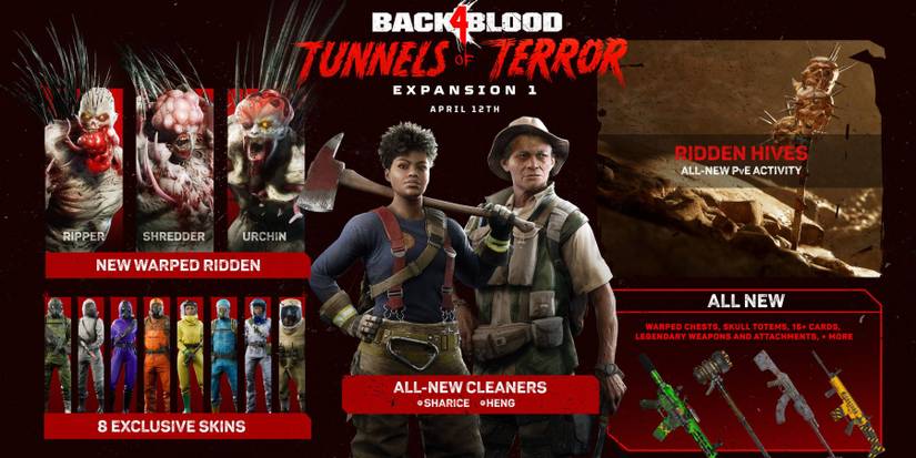 Back 4 Blood Tunnels of Terror Promo Pic Cropped