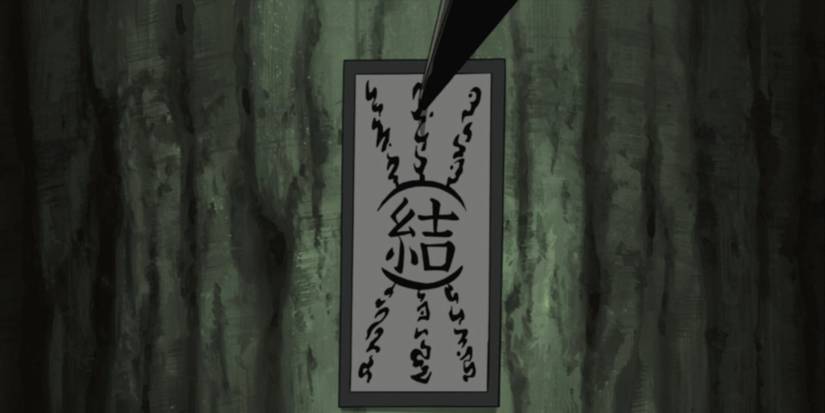 Barrier Tag in Naruto