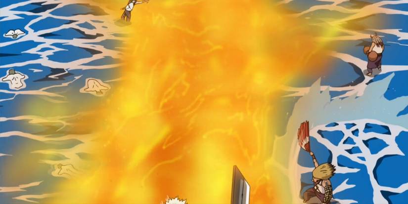 Bashosen being used by the Gold and Silver