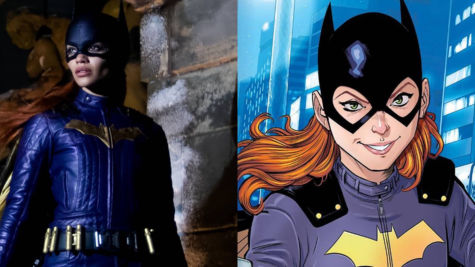 Batgirl Leslie Grace Costume Filming Wraps