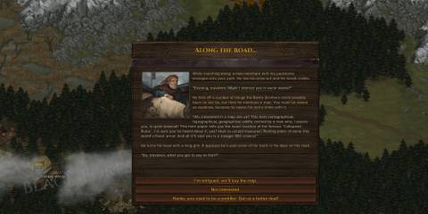 Battle Brothers - Encountering an event