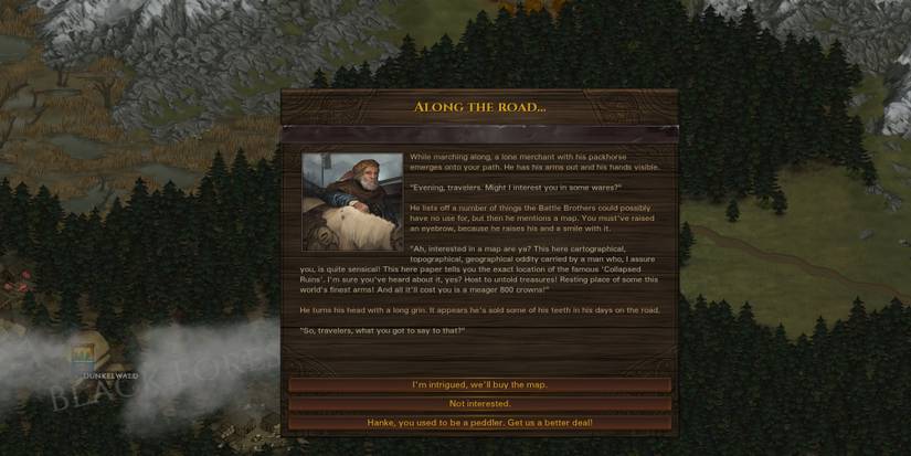 Battle Brothers - Encountering an event