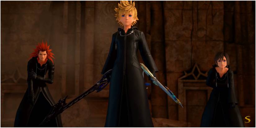 Best Friends Kingdom Hearts 3 Roxas Axel and Xion