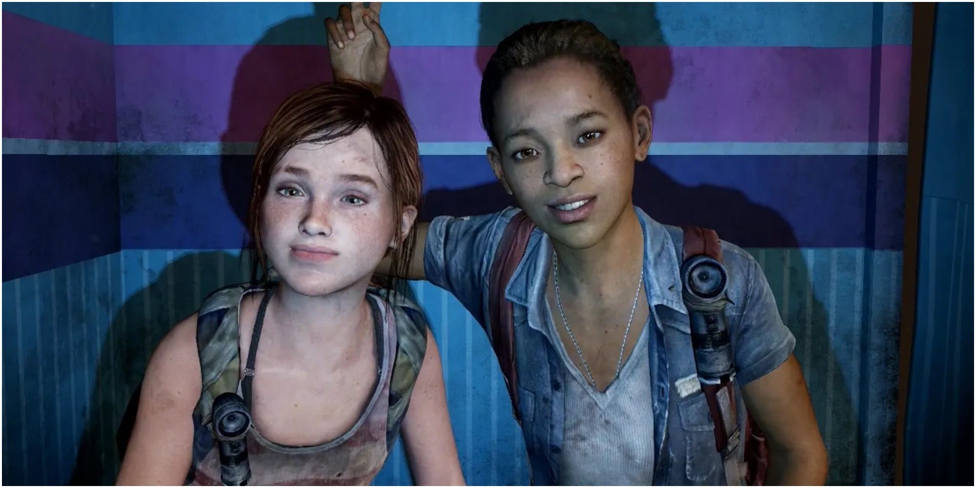 Best Friends Riley and Ellie in The LAst of us