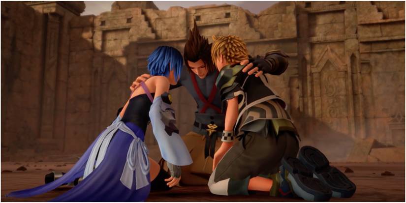 Best Friends Terra Aqua and Ventus in Kingdom Hearts 3