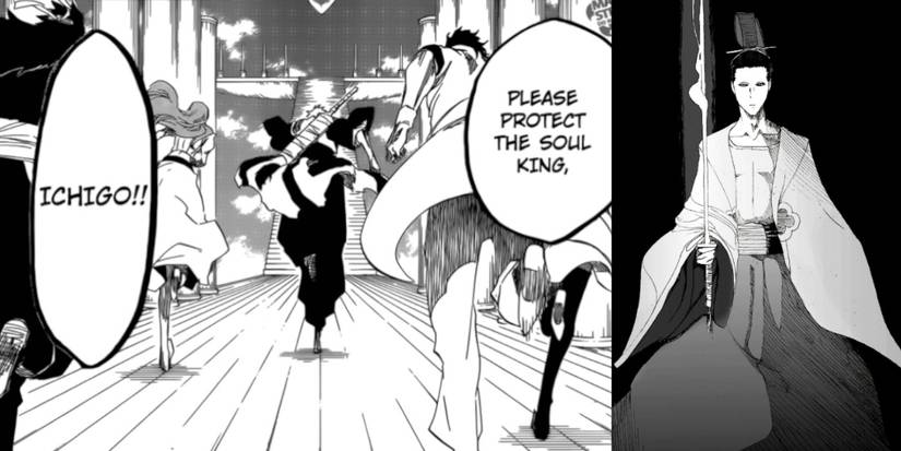 Bleach The Soul King and the Shinigami in Thousand-Year Blood War Arc