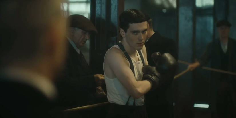 Bonnie Gold gets ready to box