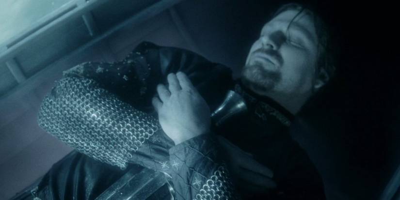 Boromir in the boat