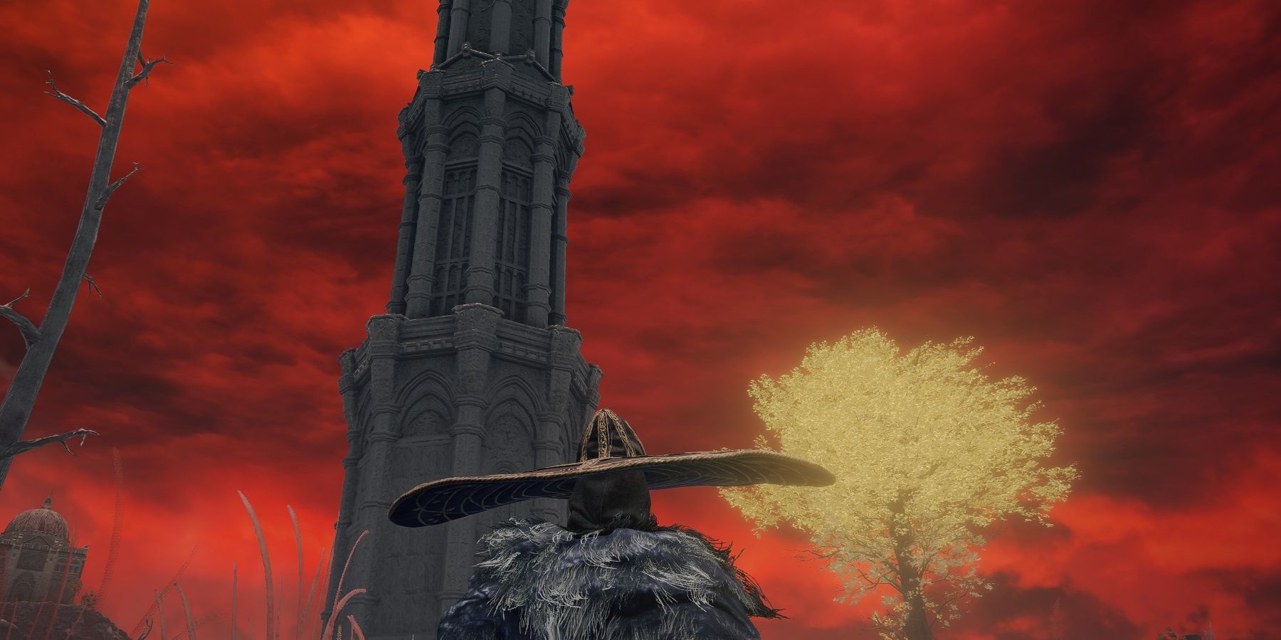 Approaching The Caelid Divine Tower 