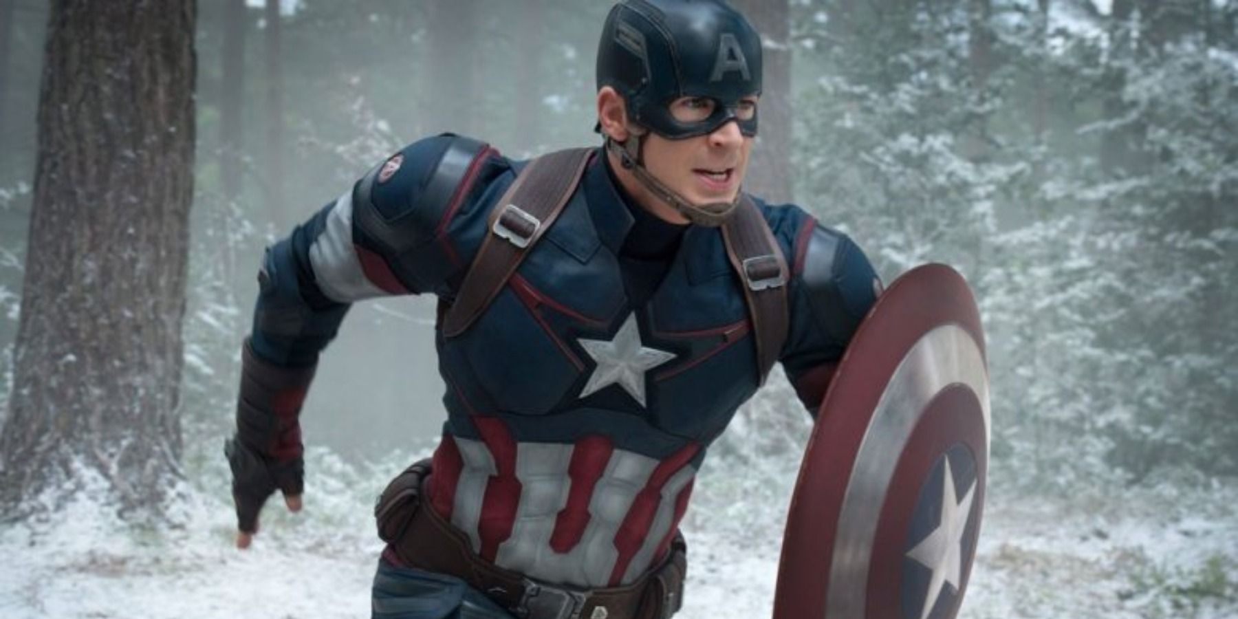 Marvel Captain America with his shield