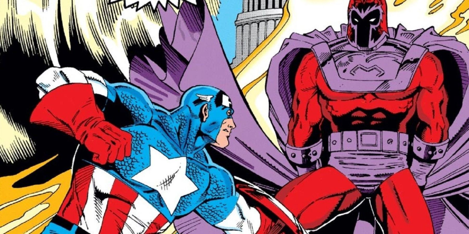 Captain America vs Magneto