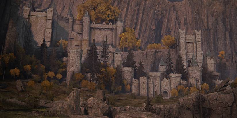 Elden Ring Caria Manor From A Distance