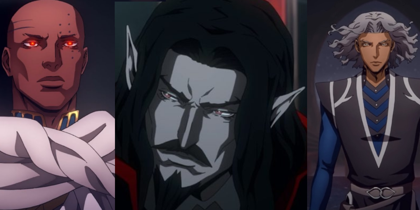 Dracula, Isaac and Hector Castlevania 