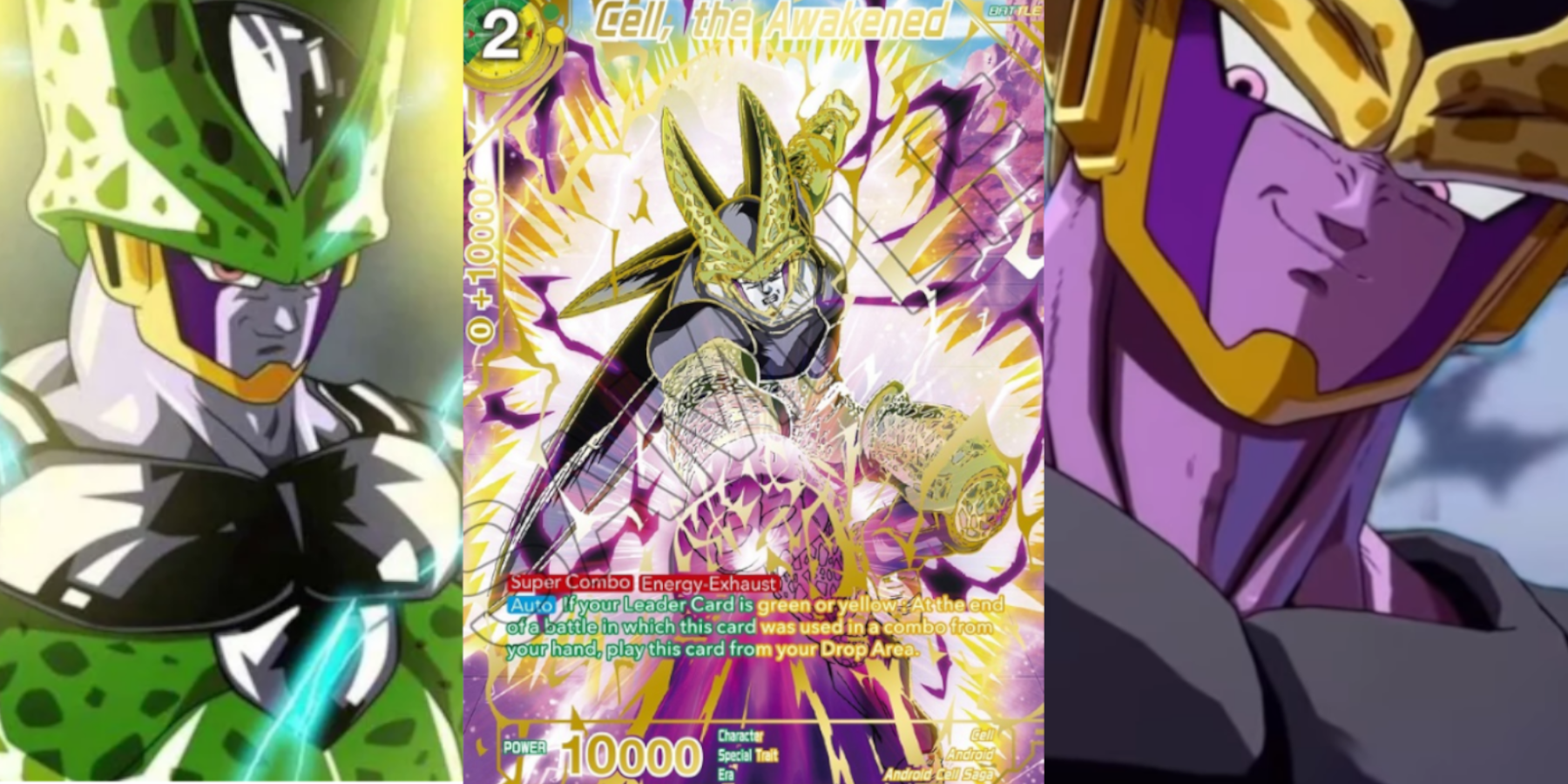 Cell, The Awakened Dragon Ball Super Card Game
