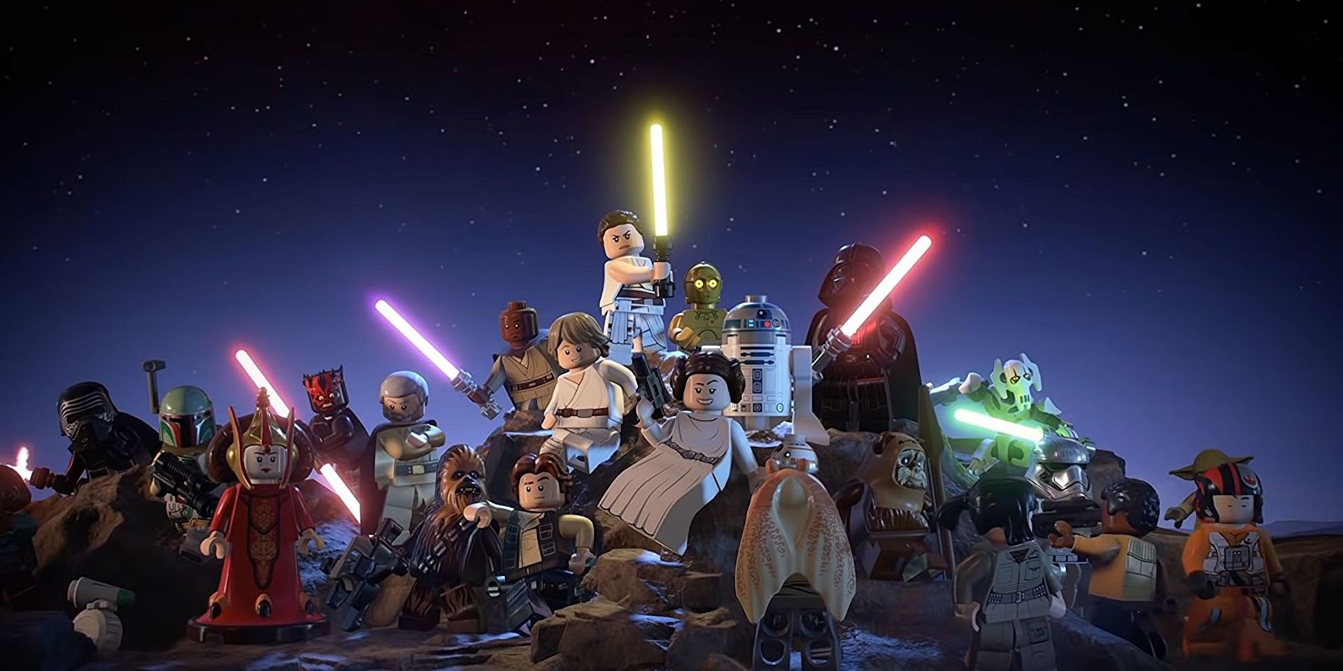 The Characters in Lego Star Wars: The Skywalker Saga