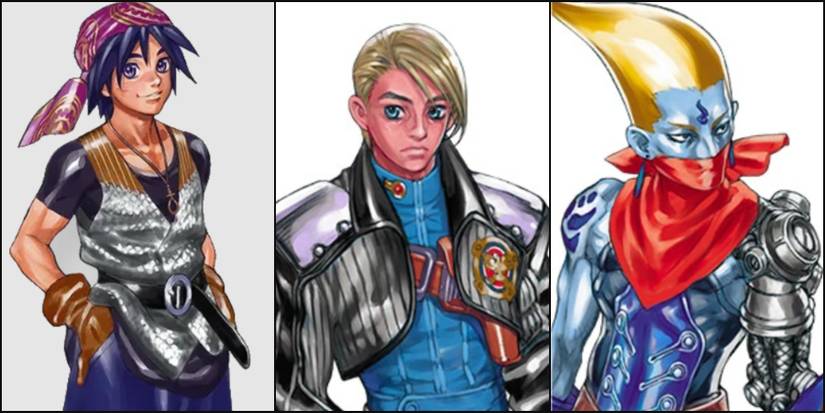 Chrono Cross Serge, Norris, and Grobyc