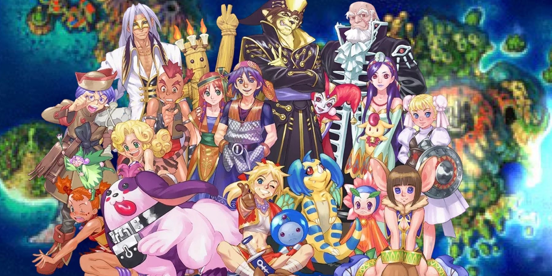Chrono Cross party members characters