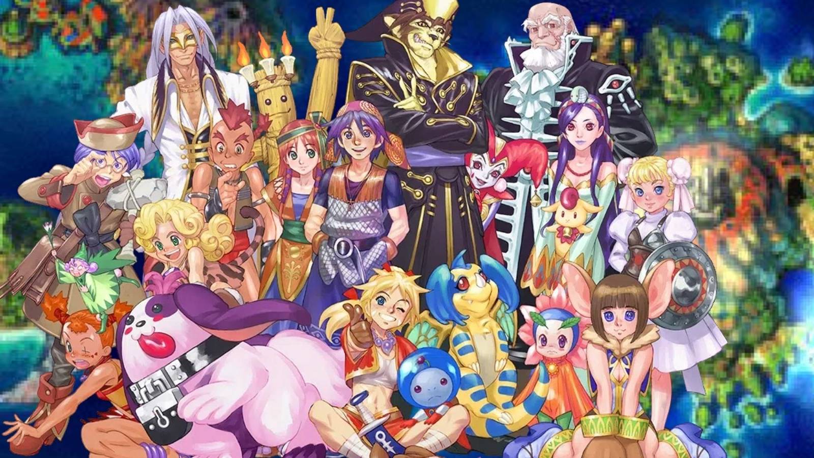 Chrono Cross party members characters