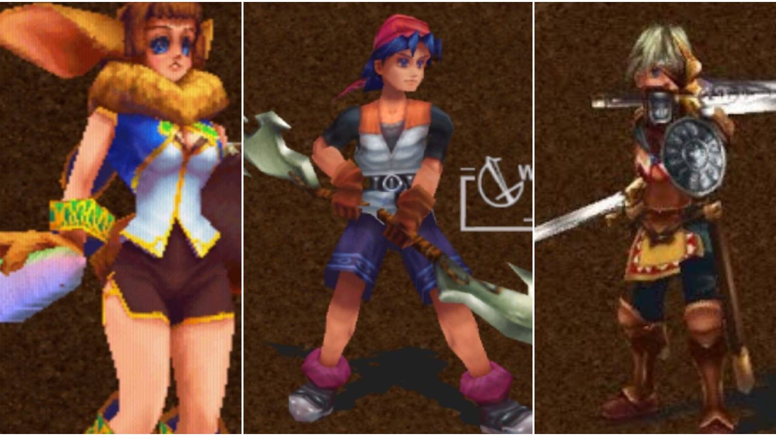 Chrono Cross Janice Beta Carotene Serge Mastermune Glenn Einlanzer