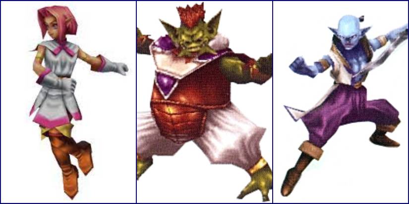 Chrono Cross Flea Ozzie Slash The Mystical Knights Bend of Time