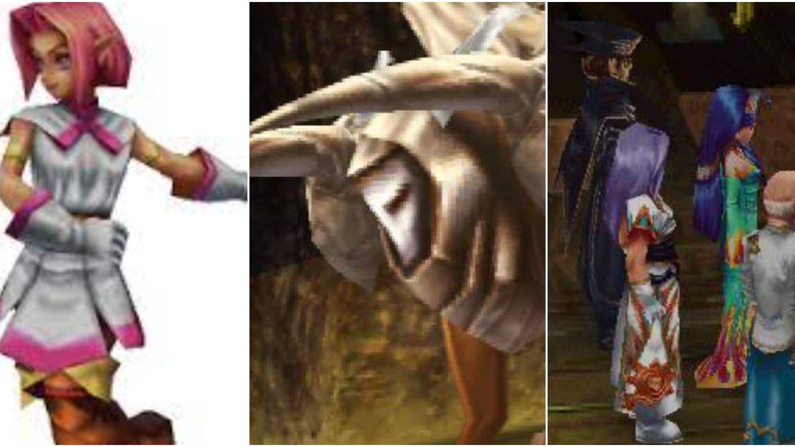 Chrono Cross Flea Mystical Knight Criosphinx Riddel Karsh Lynx Radius