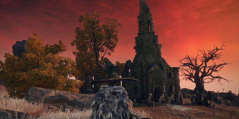 Church Of The Plague Exterior Appearance Near The Entrance