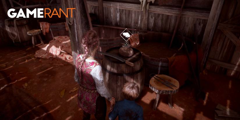 A Plague Tale Innocence Amicia and Hugo gathering resources