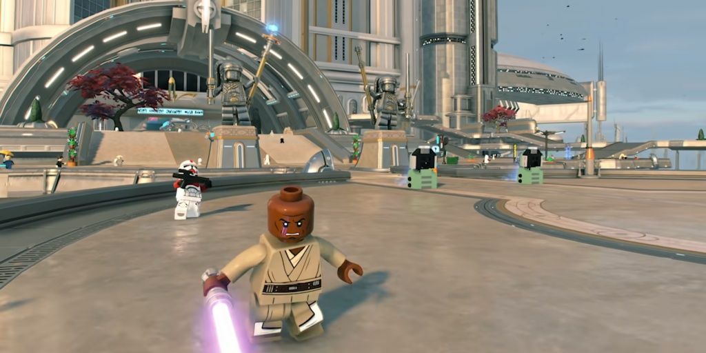 Coruscant in Lego Star Wars: The Skywalker Saga
